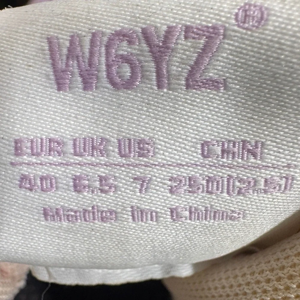 W6YZ Jet-M Sneakers Womens 7 Multi Pastel Suede Retro Running Shoes Wizz